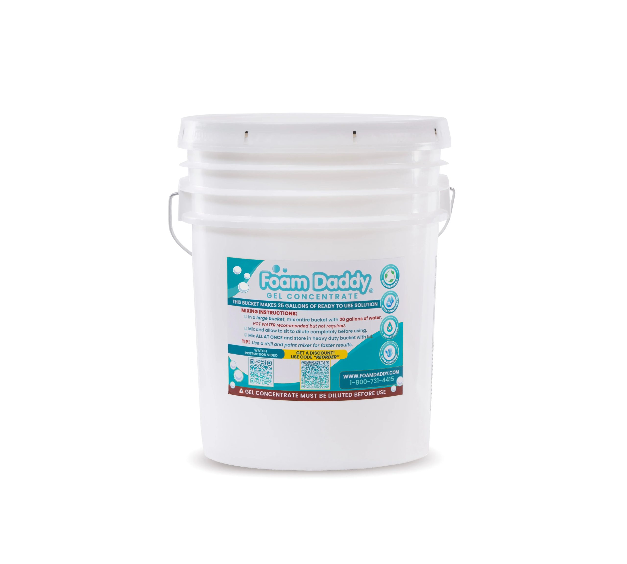 FoamDaddy foam gel