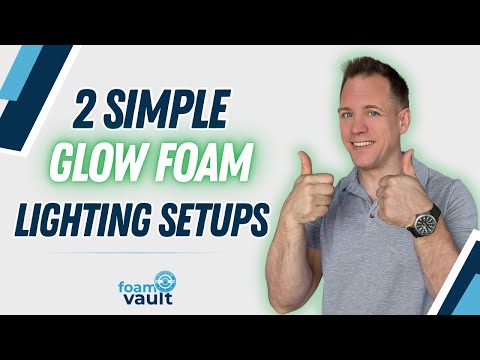 Foam Vault glow foam setup video