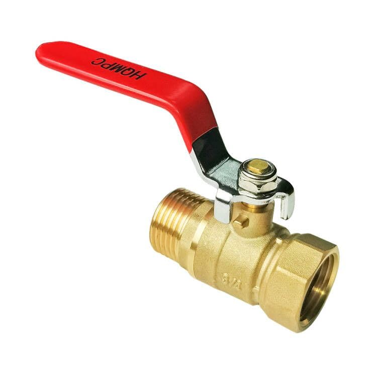 HQMPC super heavy duty brass hose shut off valve